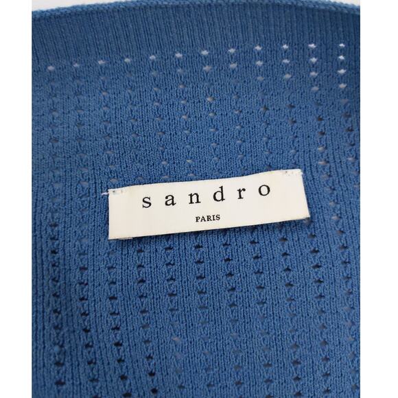 Sandro Paris Aiden Colorblock Cardigan - Picture 9 of 16